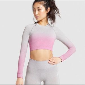 Gymshark Ombré Seamless Long Sleeve Top